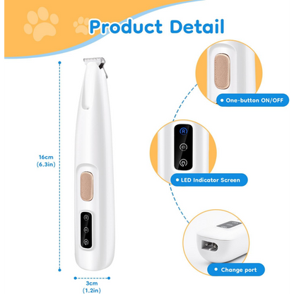 PawGlow LED Pet Trimmer